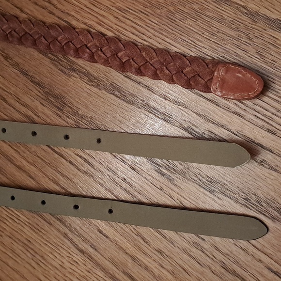 3 leather belts, Women's size small - Picture 8 of 9